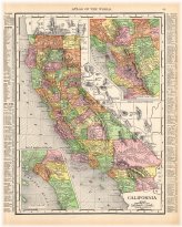 California State Map from 1912