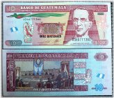 Guatemala 10 Quetzales 2007 Banknote Collection