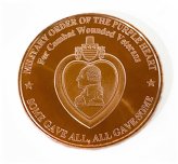 Purple Heart Copper Round