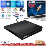 UltraSlim USB 3.0 Optical Disc Drive for Computers