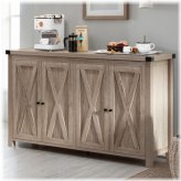 Rustic Barnwood Farmhouse Cabinet