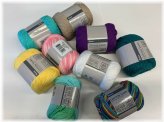 Cotton Blend Yarn in Assorted Colors