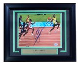 Golden Strides: Usain Bolt's Autographed Olympic Legacy