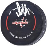 Ovechkin Capitals Autographed Game Puck