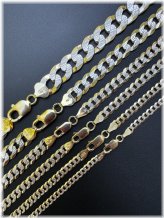 Golden Two-Tone Cuban Chain