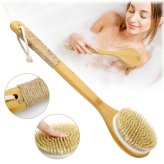 Bamboo Bristle Back Scrubber