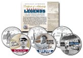 Babe Ruth State Quarters Coin Set