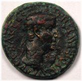 Claudius Aeolis Aegae Coin