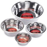 Mirror Finish Stainless Steel Dog Bowls