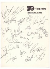 Nostalgic Flyers Signature Sheet