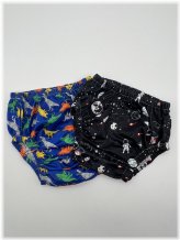 Dino-Space Diaper Cover Set