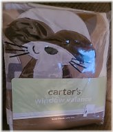 Forest Friends Raccoon Valance