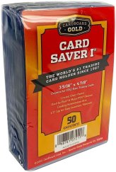 Gold Standard Semi-Rigid Trading Card Protectors - 50 Count