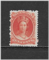 Maritime Heritage Stamp - Queen Victoria's 10c Vermilion Issue
