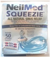 Squeezie Nasal Rinse with Saline Packets