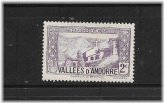 Antique Bridge Stamp - Andorra French 1932