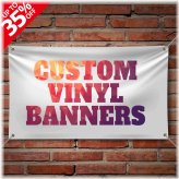 Anley Signature Banner - Premium Vinyl Sign for Retail and Service Businesses