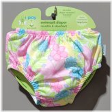 Floral Splash Reusable Swim Diaper