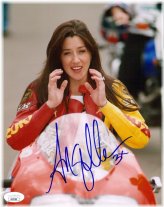 Angelle Sampey Autographed Racing Photo with JSA Certification