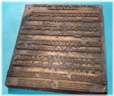 Nautical Tribute Copper Printing Plate - Admiral George Dewey