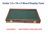 Cedar Wood Collectible Showcase