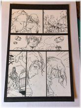 Powder Burn #1 Original Art