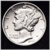 Silver Wing Dime