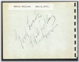 Vintage Hollywood Signature - Edith Fellows "Pennies from Heaven