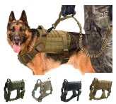 K9 Tactical Vest with Handle and Adjustable Straps