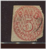 Memphis Tenn Confederate States Provisional Stamp