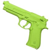 Green Rubber Beretta 92 Training Pistol by Cold Steel