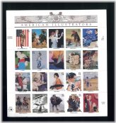 American Illustrators Stamp Sheet