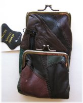 Rainbow Leather Pocket Organizer