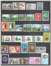 Norfolk Island Stamp Collection: 1959-1980 Assorted MNH Issues (Lot B)