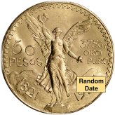 Mexican Gold Centenario - Random Date - 1.2056 oz