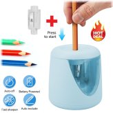 SharpPro Electric Pencil Sharpener - Efficient Helical Blade for Home, Office, and Classroom Desks