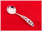 Norwegian Silver Cream Ladle by Mylius
