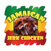 Jerk Chicken Food Truck Decal and Signage Set