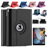 360 Leather Stand Case: Protect and Pivot for iPad 10.2 9th 8th 7th Gen