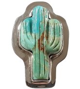 Desert Oasis Turquoise Cactus Ring