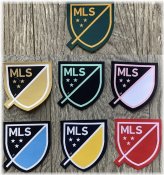 Soccer Shield Iron-On Patches - Represent Your Team in Style