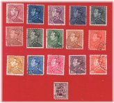 Leopold III Belgium Stamp Set