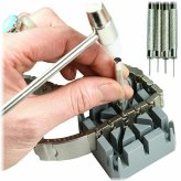 Watch Band Link Remover & Repair Kit - Hammer Punch Pins & Strap Holder Set