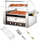 Hot Dog Roller Grill and Bun Warmer Combo