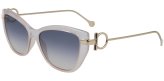 Nude Cat Eye Sunglasses by Salvatore Ferragamo