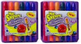 Twistable Scented Gel Crayons - Assorted Colors (12 pack) by Mr. Sketch