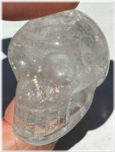 Quartz Veil Radiance Skull