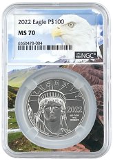 American Platinum Eagle 2022 NGC MS70