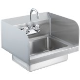 Stainless Splash Wall Sink