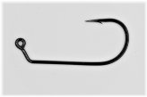 Black Nickel Jig Hooks by Mustad Ultra Point